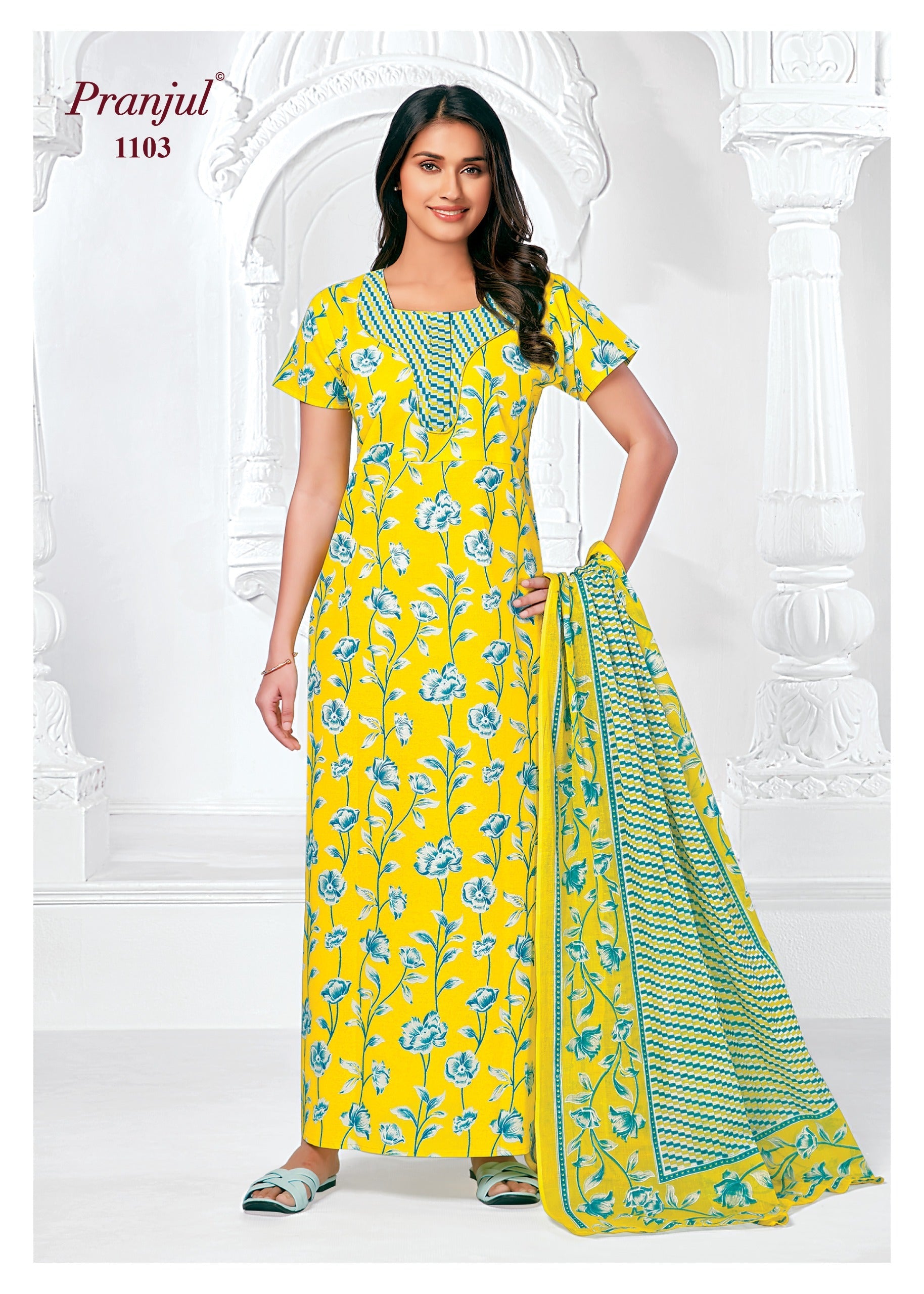 Pranjul Nighty Dupatta - 1103