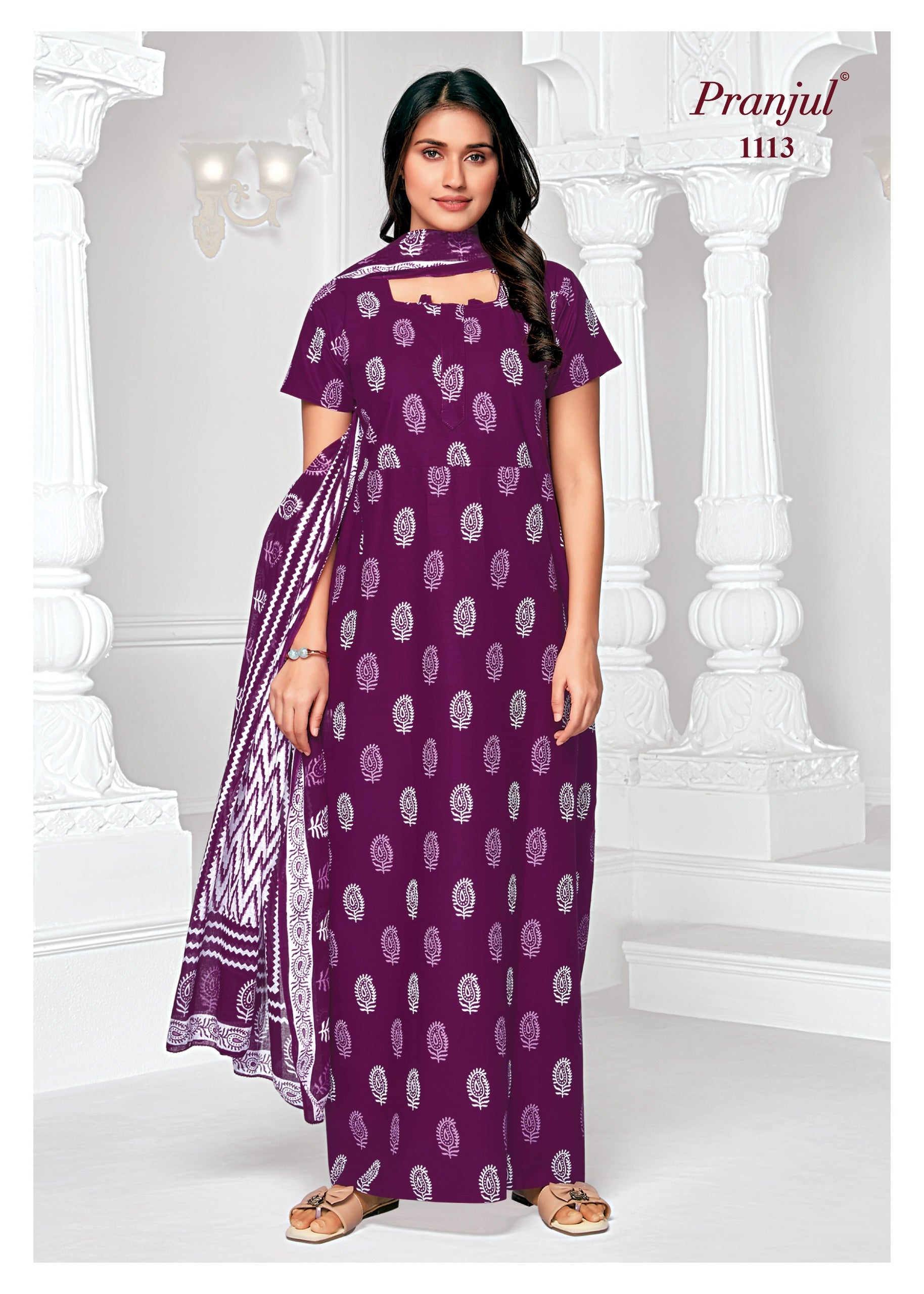 Pranjul Nighty Dupatta - 1113