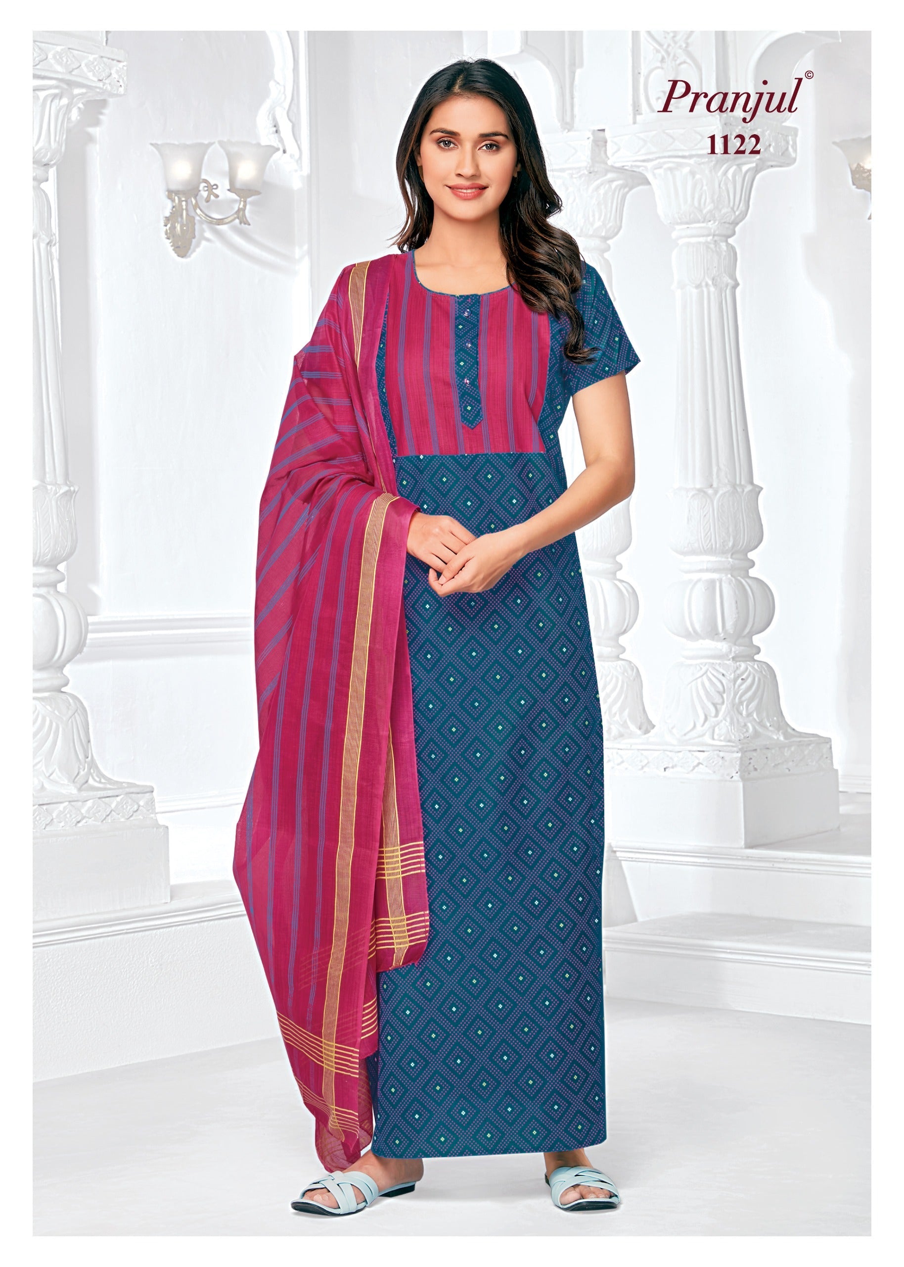 Pranjul Nighty Dupatta - 1122