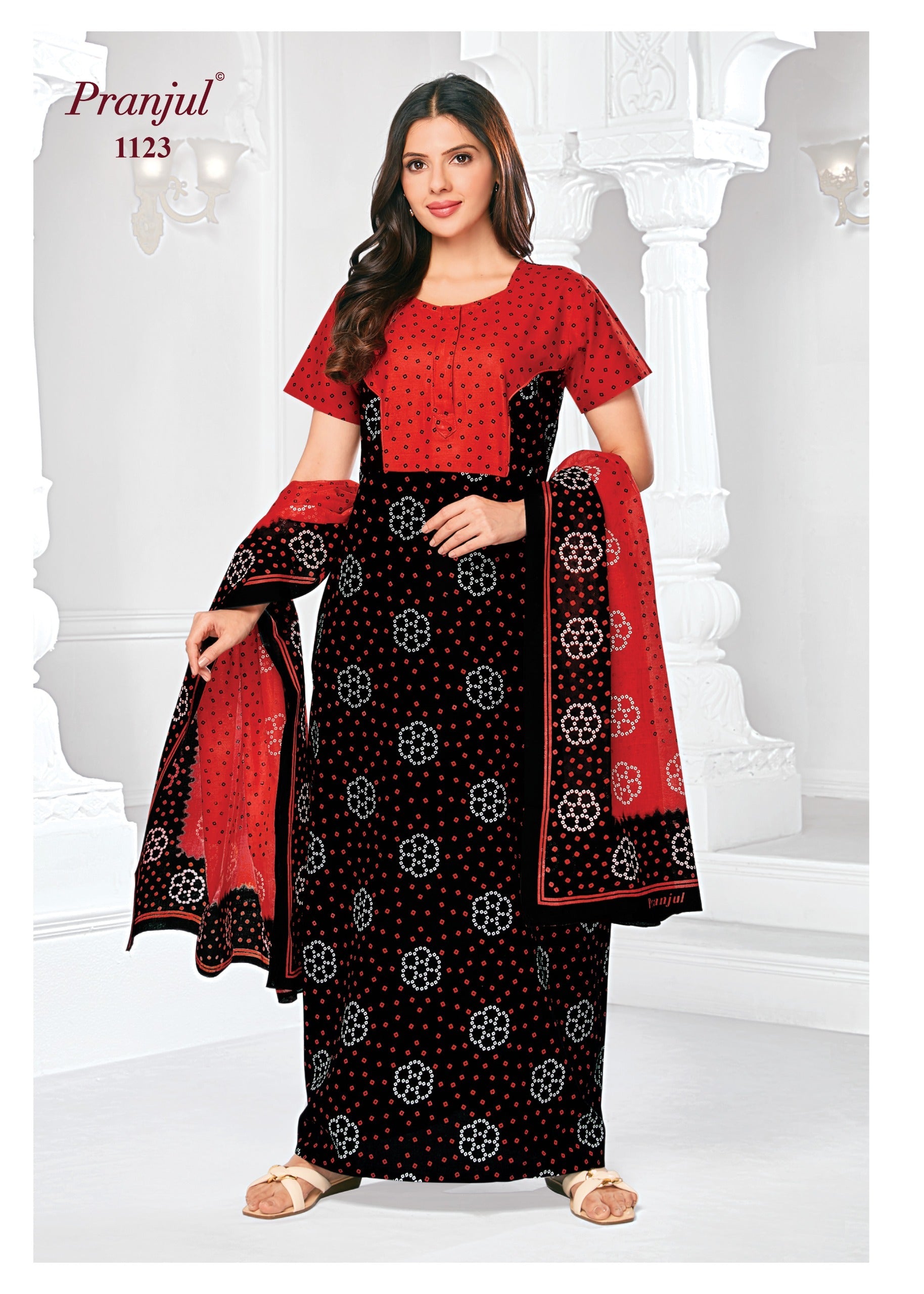 Pranjul Nighty Dupatta - 1123