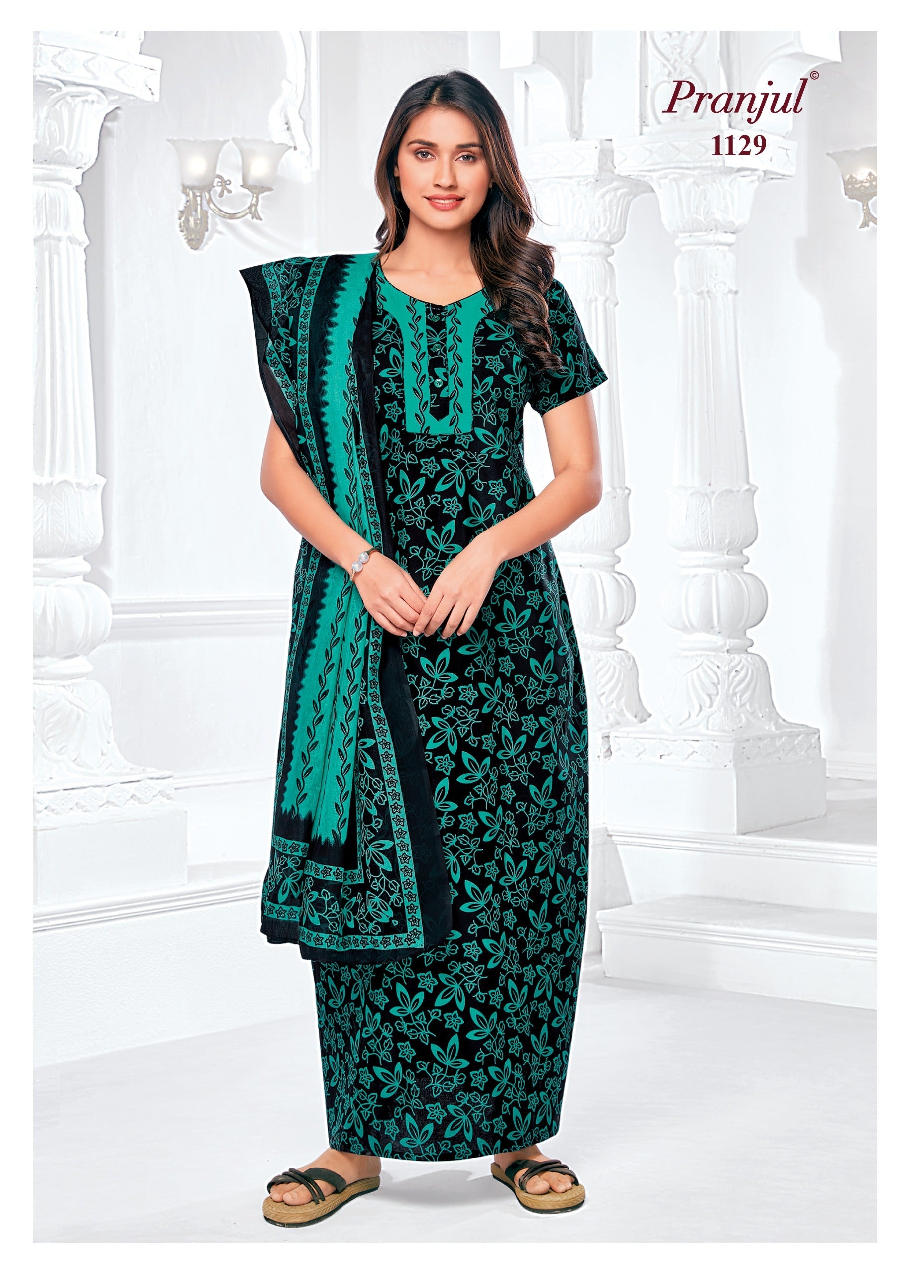 Pranjul Nighty Dupatta - 1129