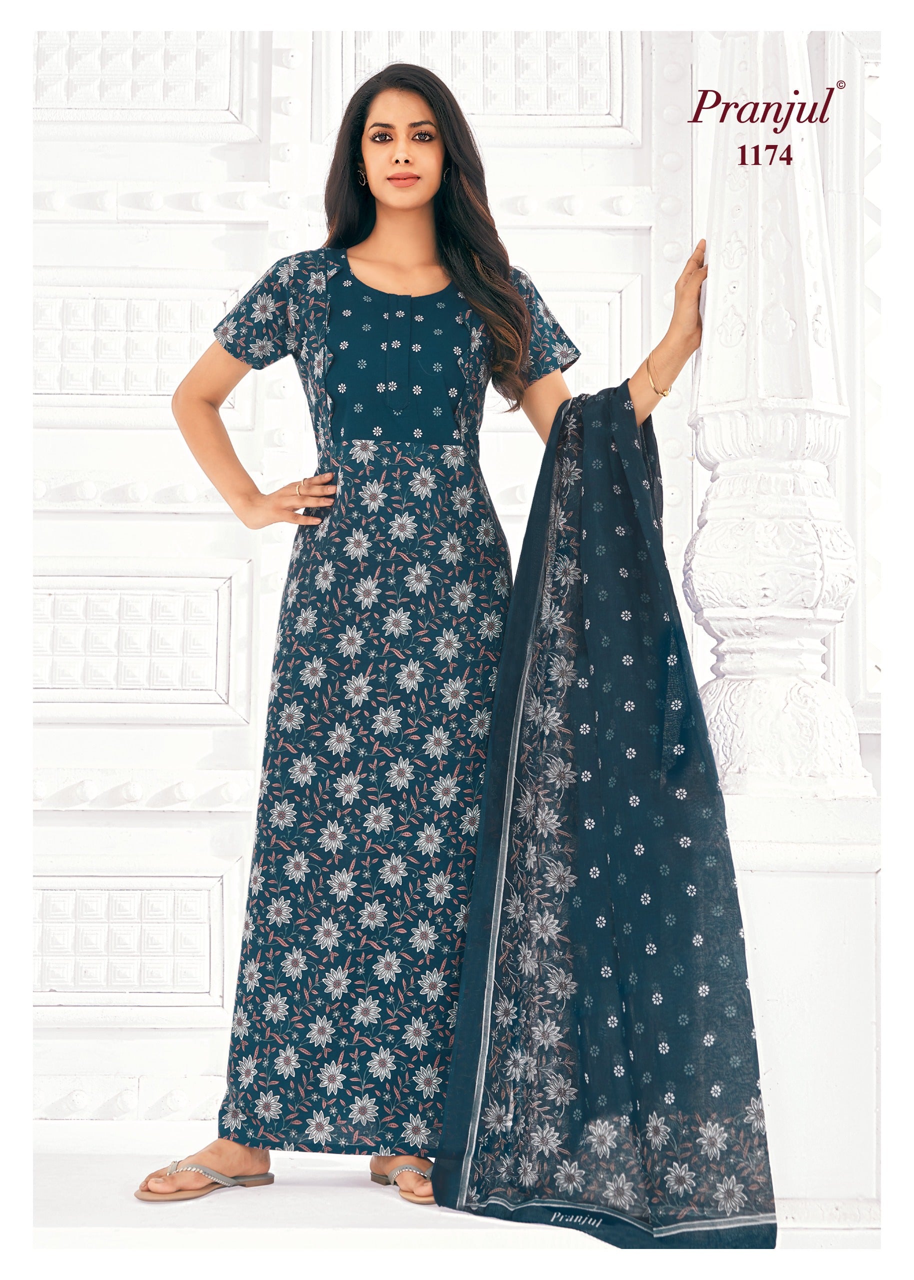 Pranjul Nighty Dupatta - 967