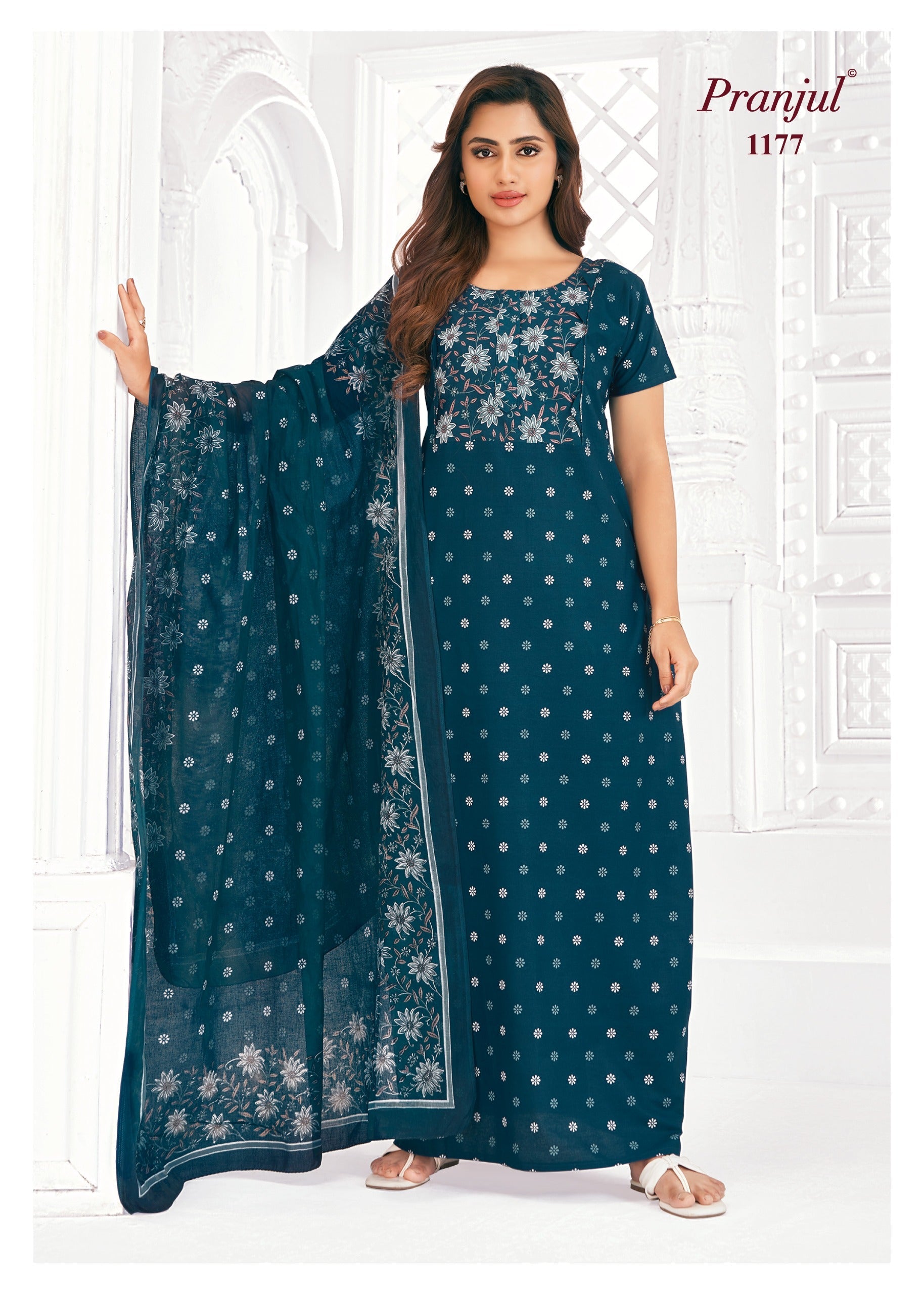 Pranjul Nighty Dupatta - 935