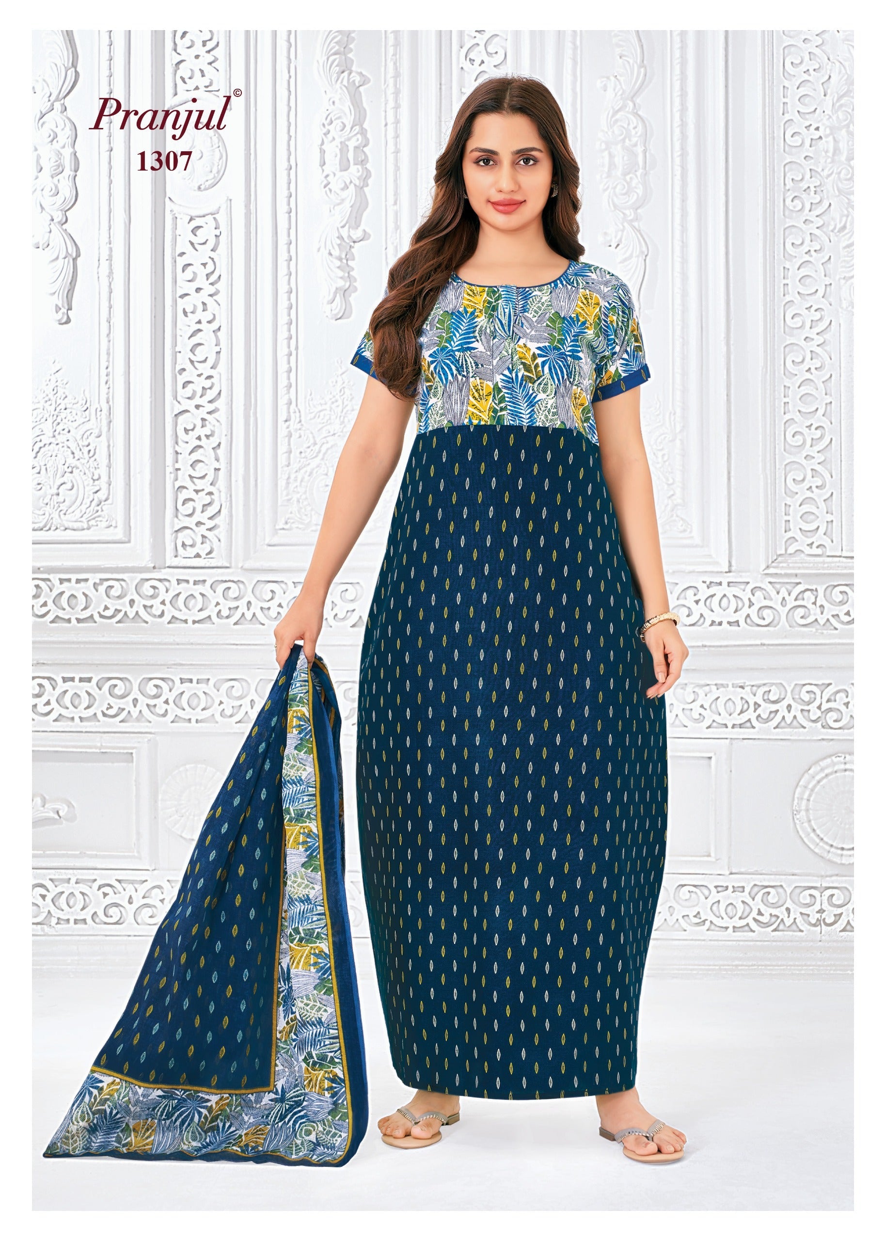 Pranjul Nighty Dupatta - 1307