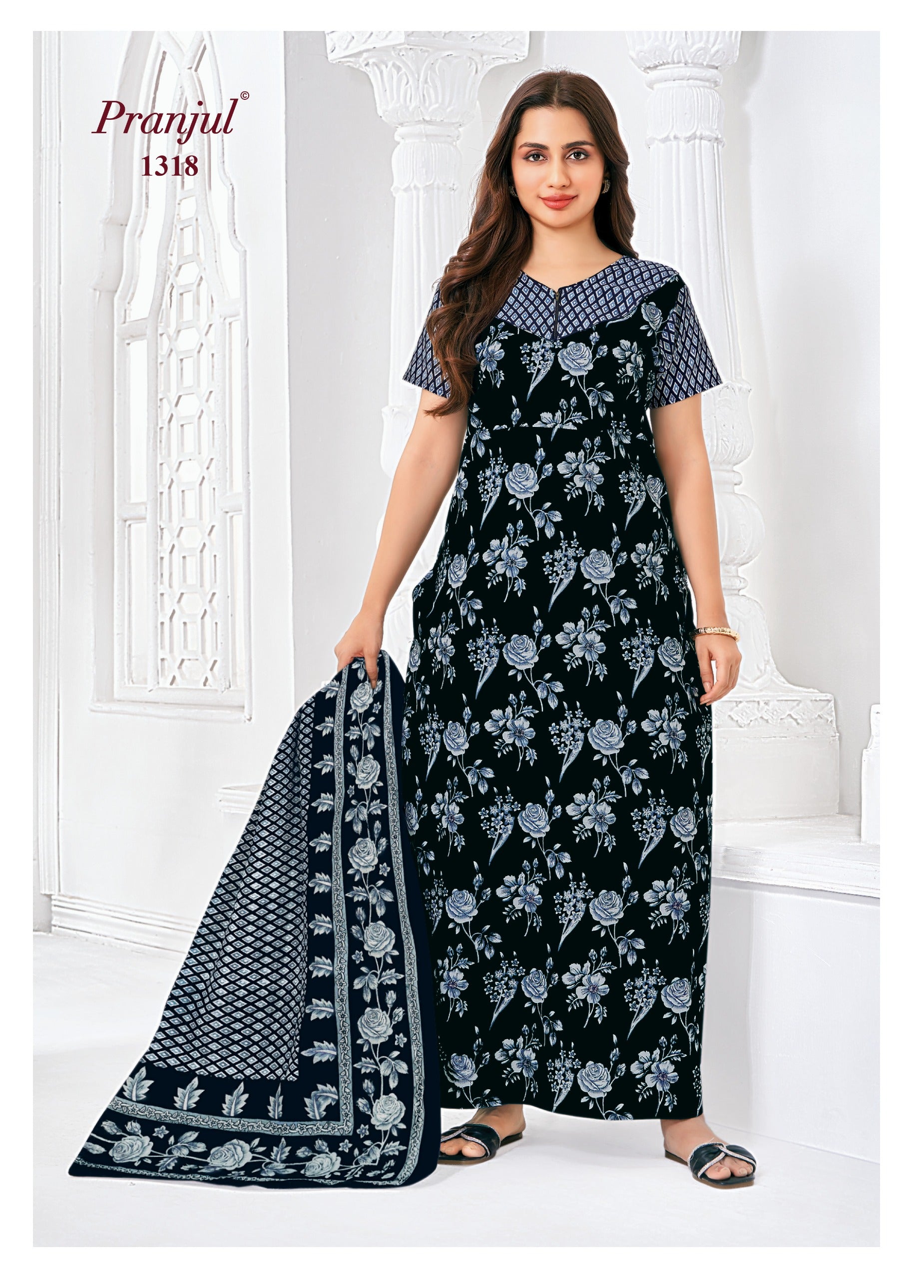 Pranjul Nighty Dupatta - 1318