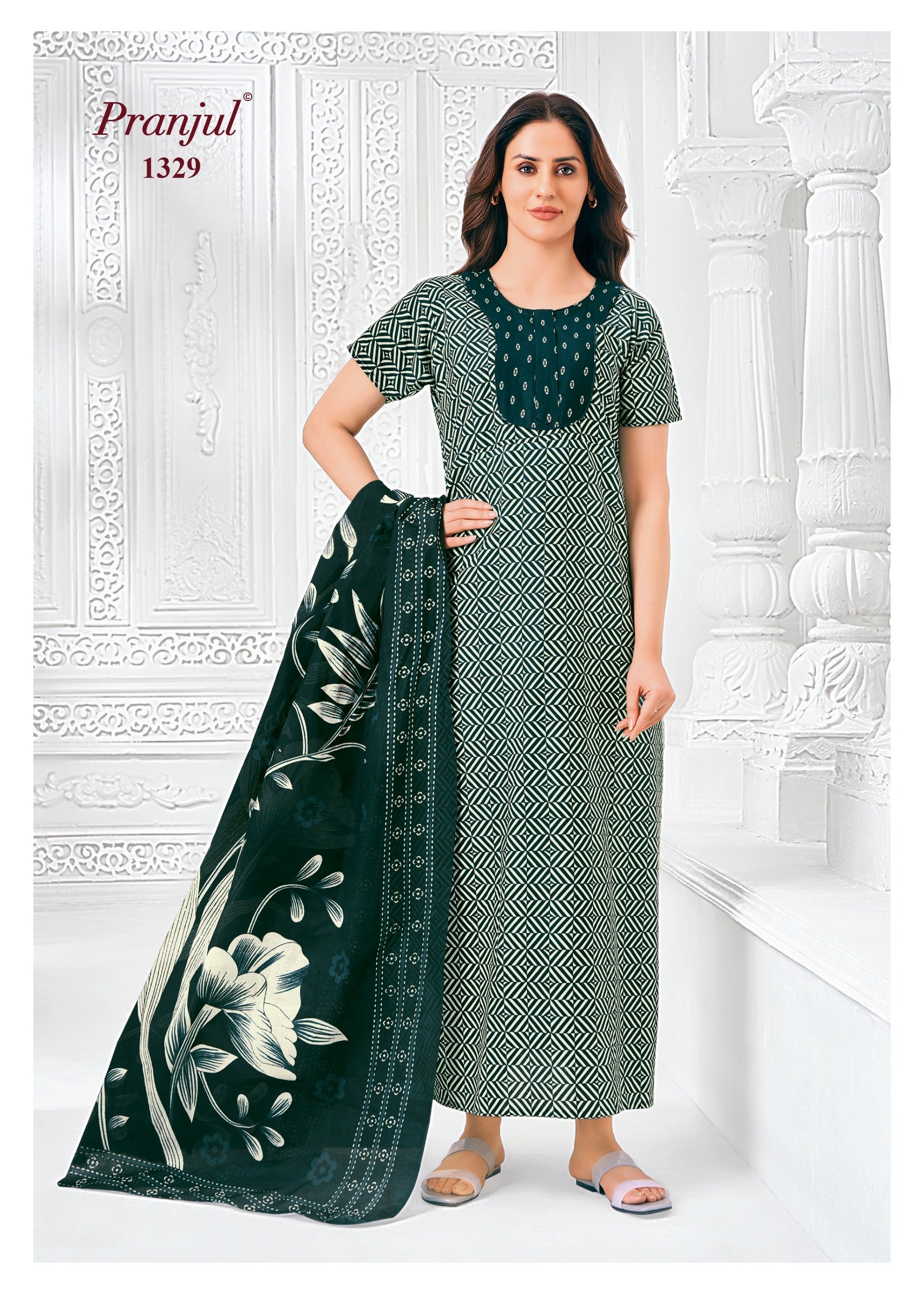 Pranjul Nighty Dupatta - 1329