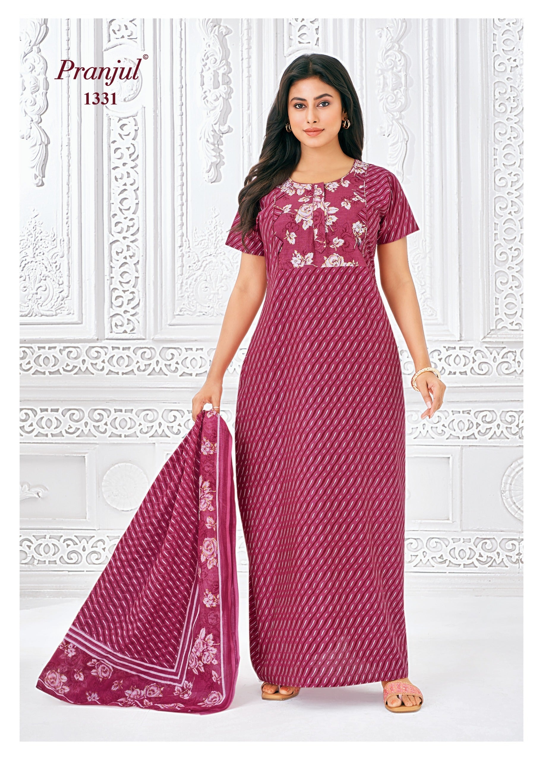 Pranjul Nighty Dupatta - 1331