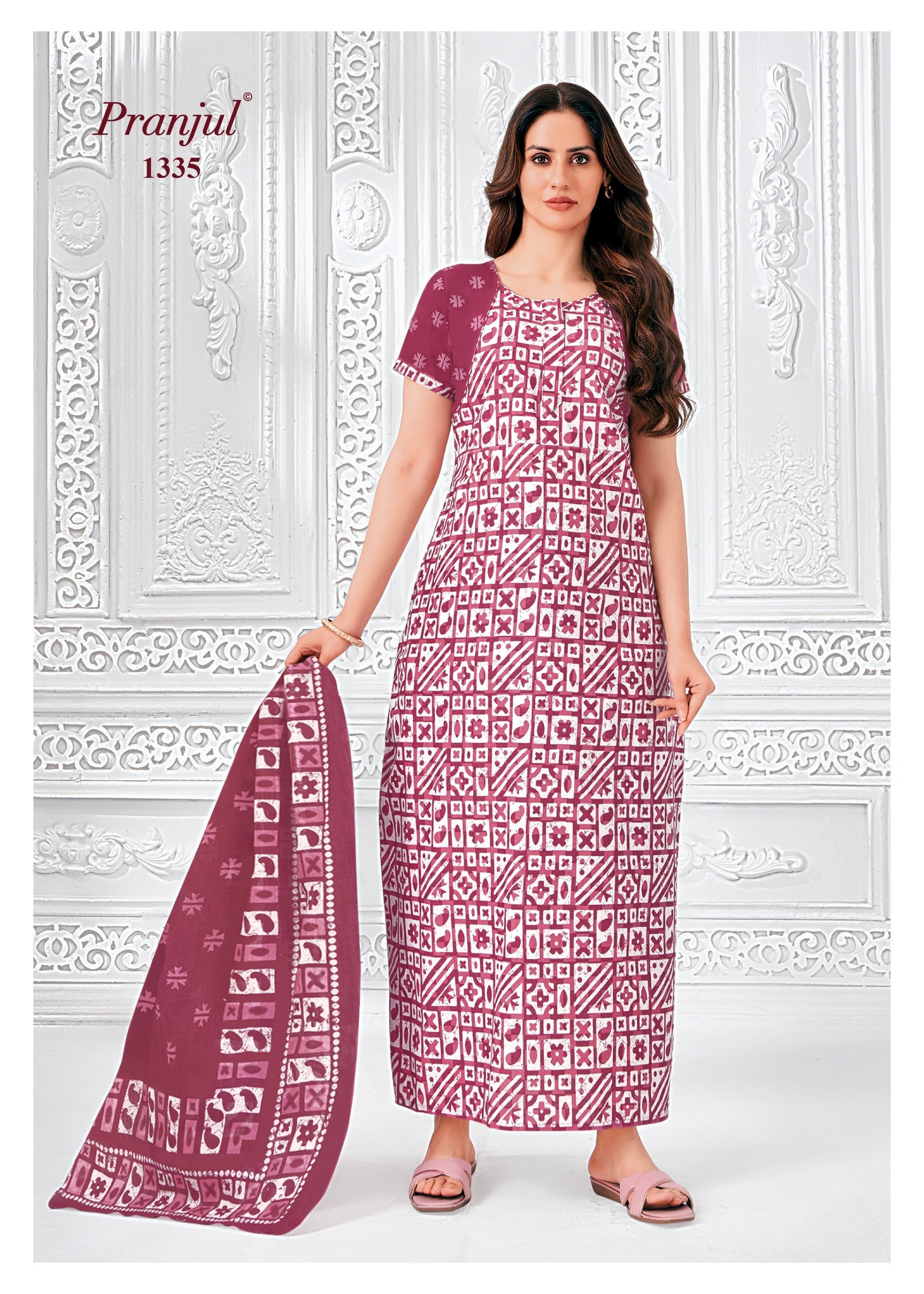 Pranjul Nighty Dupatta - 1335