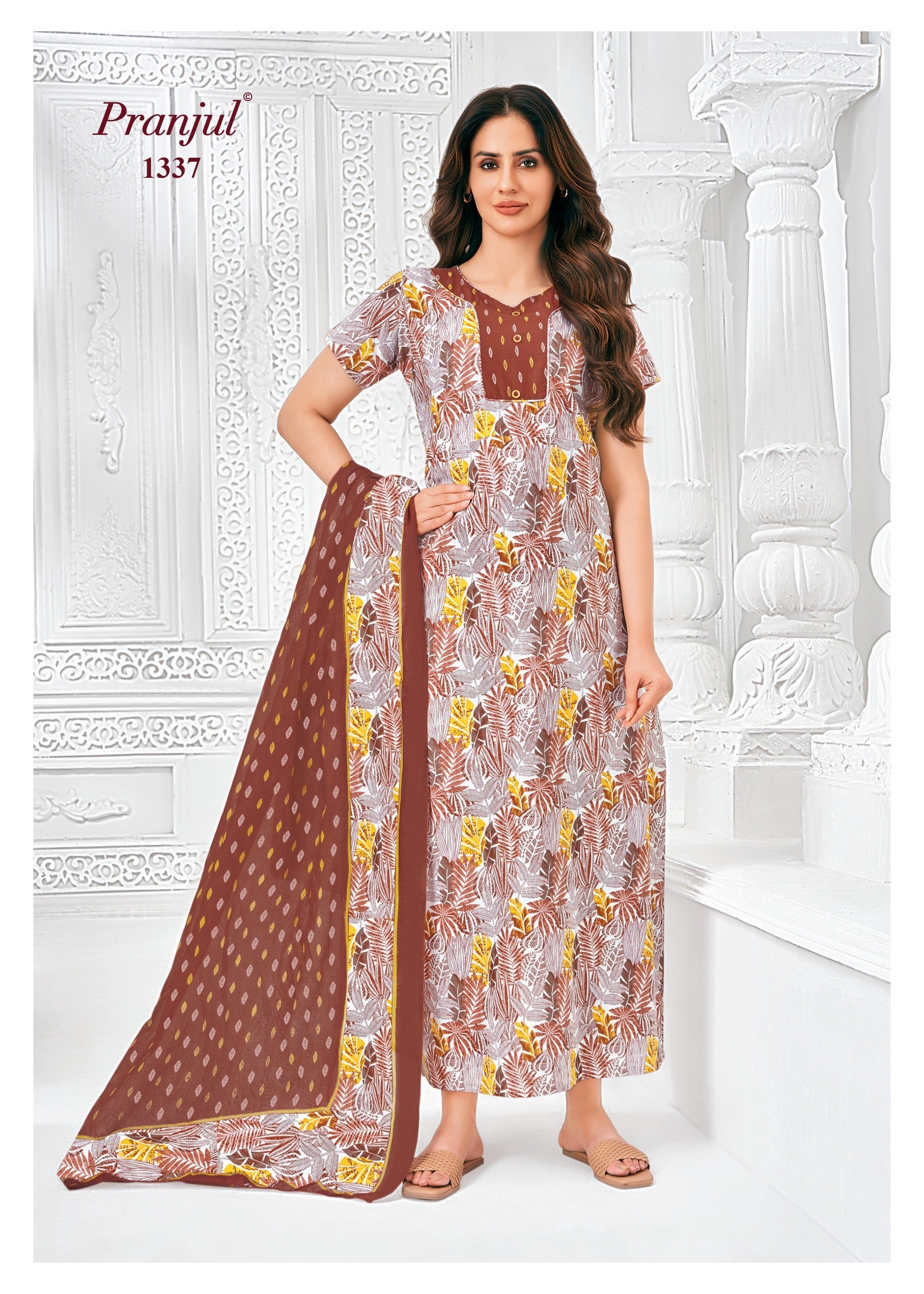 Pranjul Nighty Dupatta - 1337