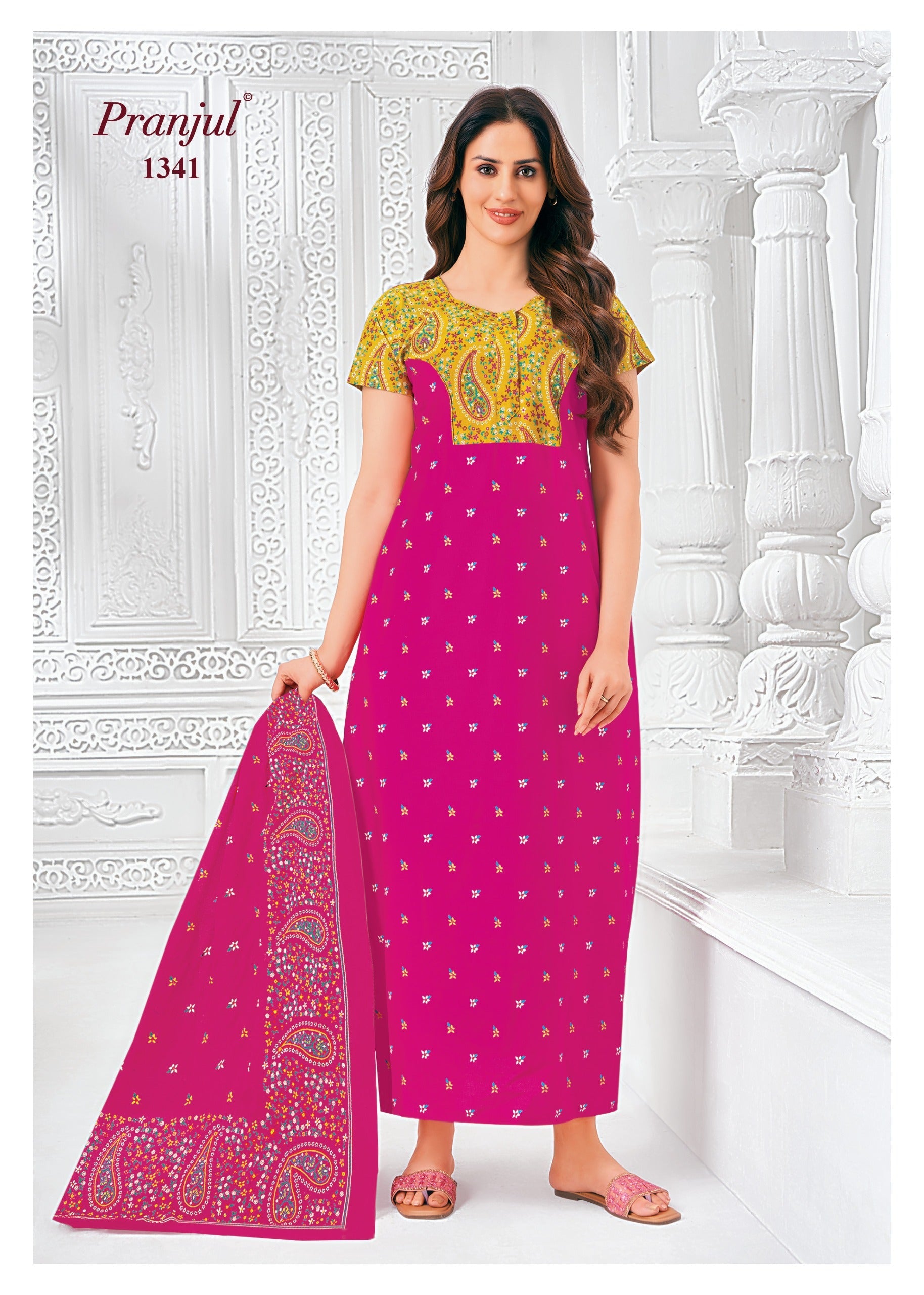 Pranjul Nighty Dupatta - 1341
