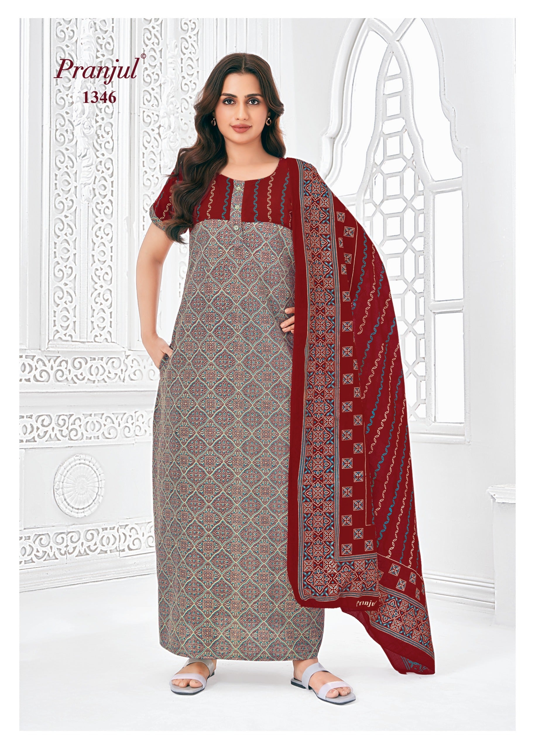 Pranjul Nighty Dupatta - 1346