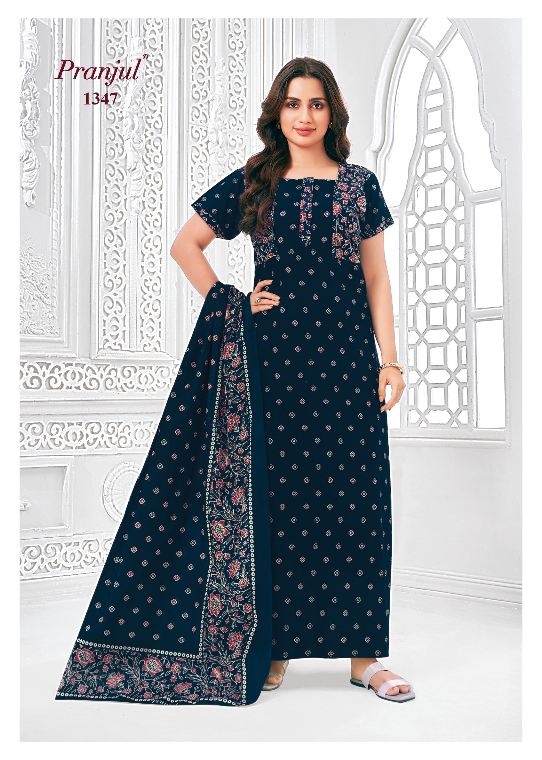 Pranjul Nighty Dupatta - 1347