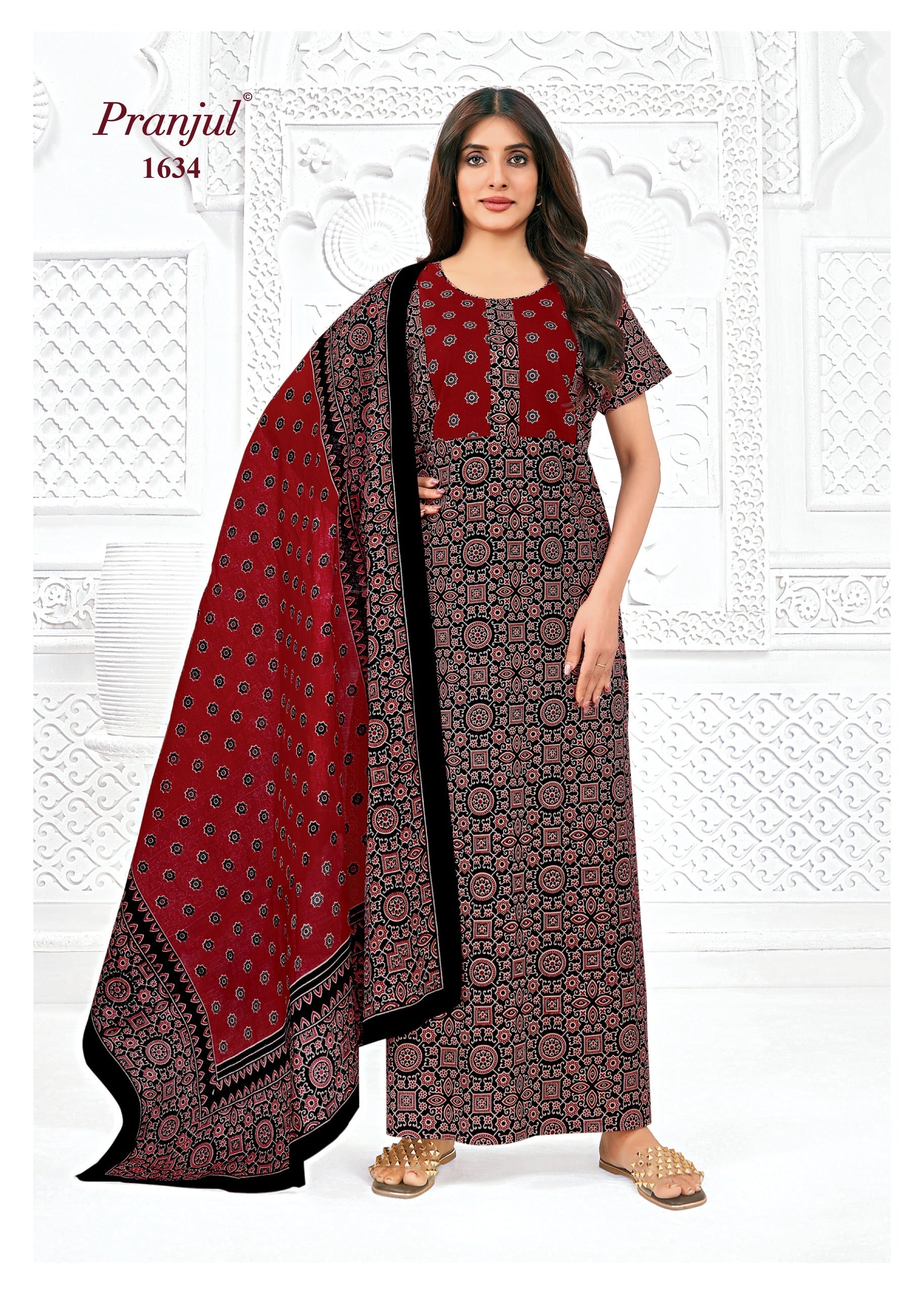 Pranjul Nighty Dupatta - 1634