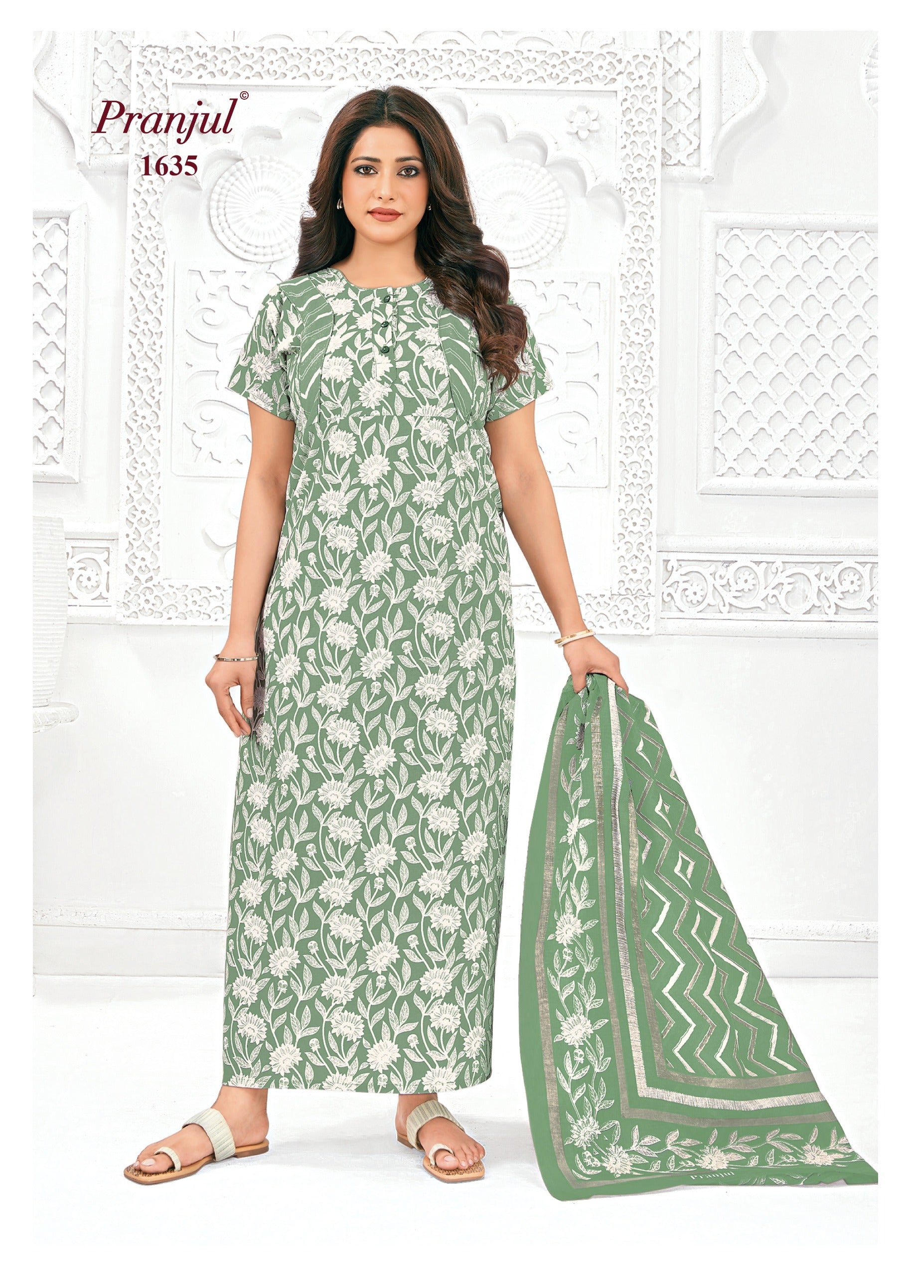 Pranjul Nighty Dupatta - 1635