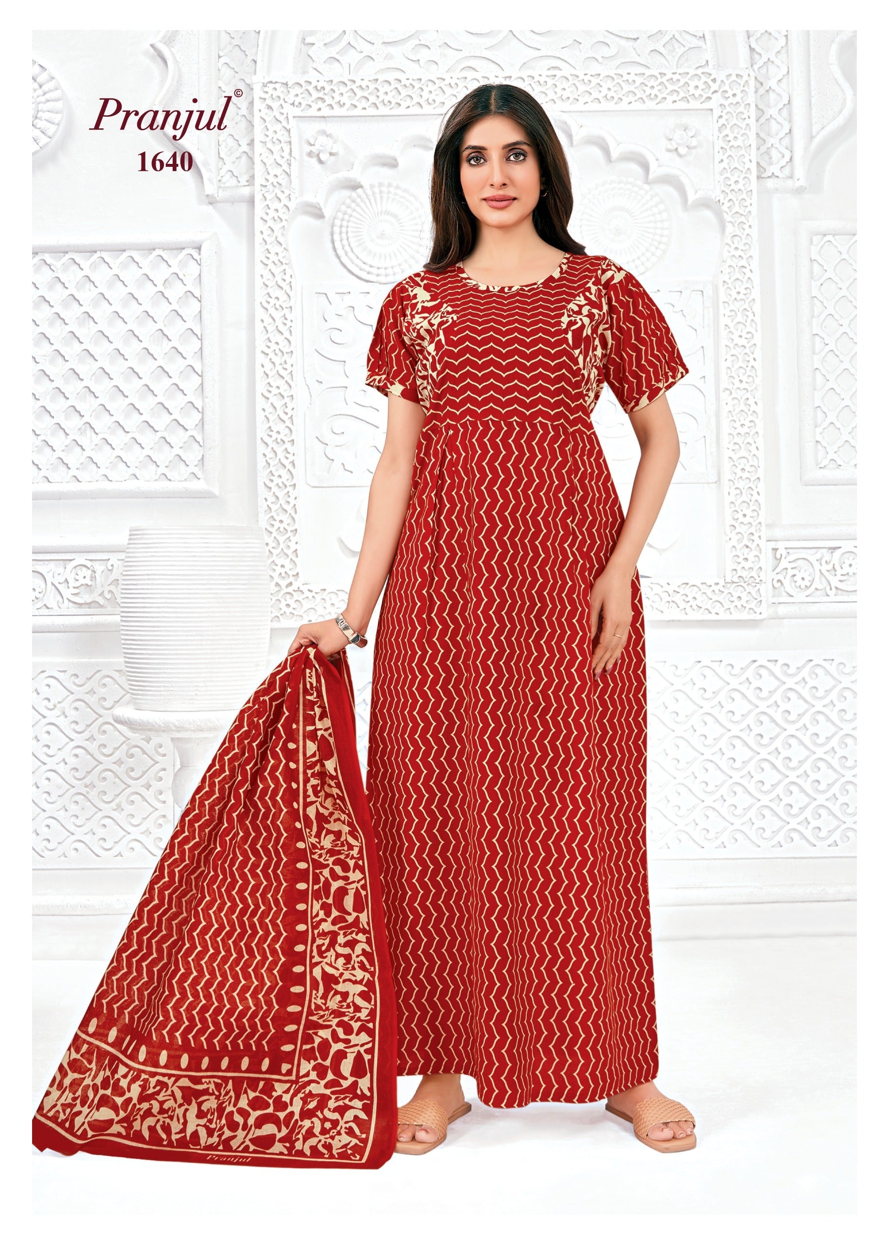 Pranjul Nighty Dupatta - 1640