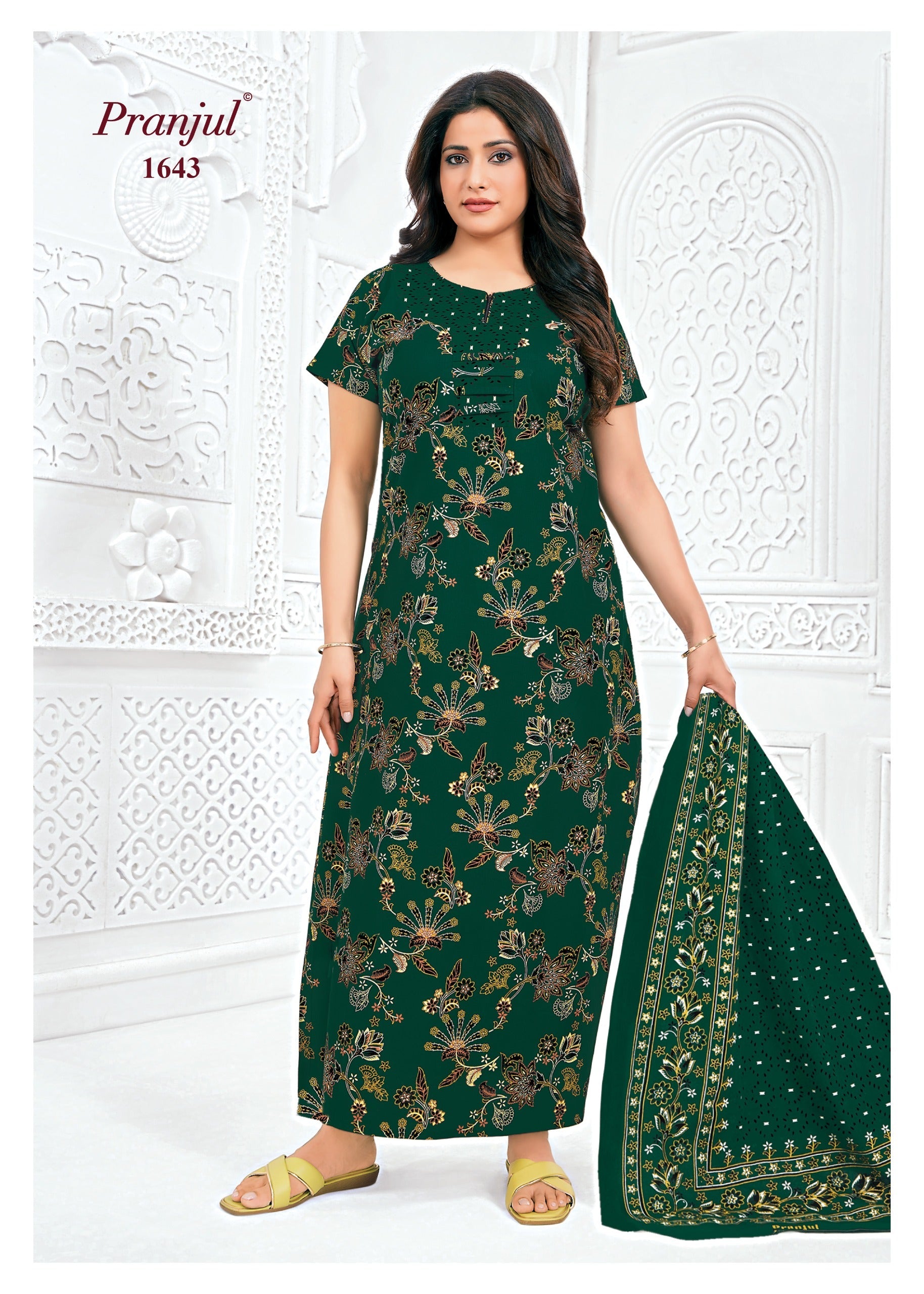 Pranjul Nighty Dupatta - 1643