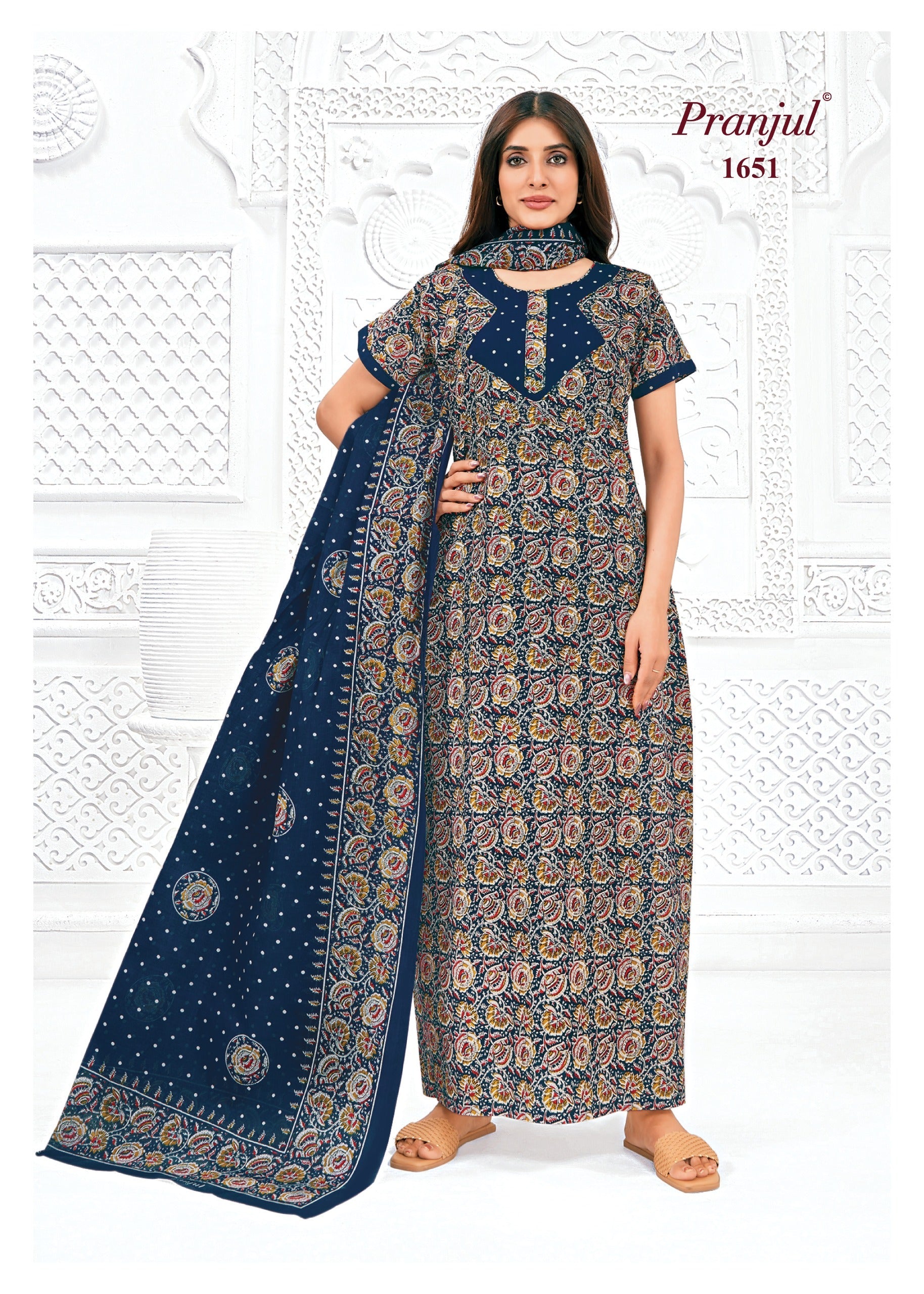 Pranjul Nighty Dupatta - 1651