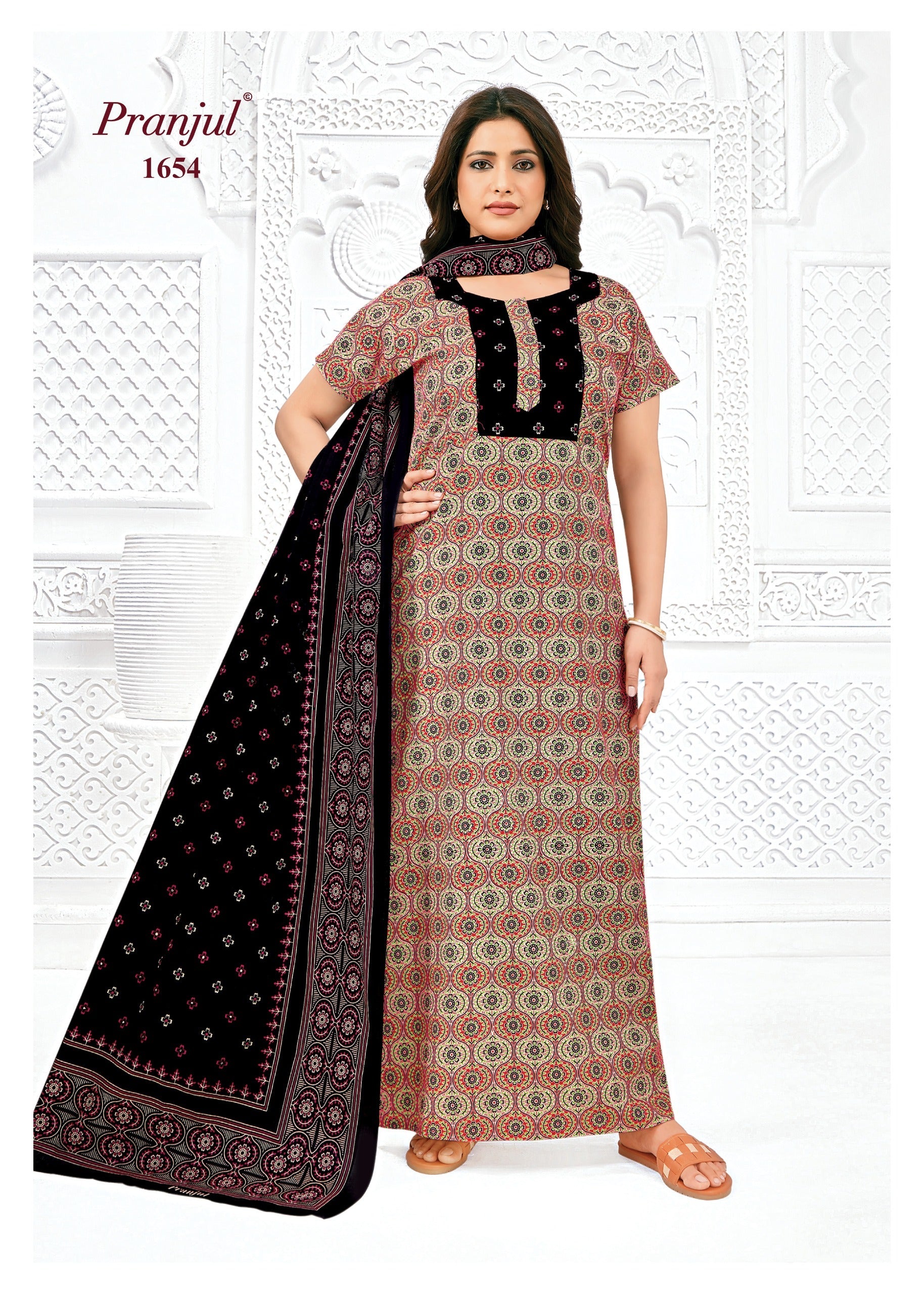 Pranjul Nighty Dupatta - 1654