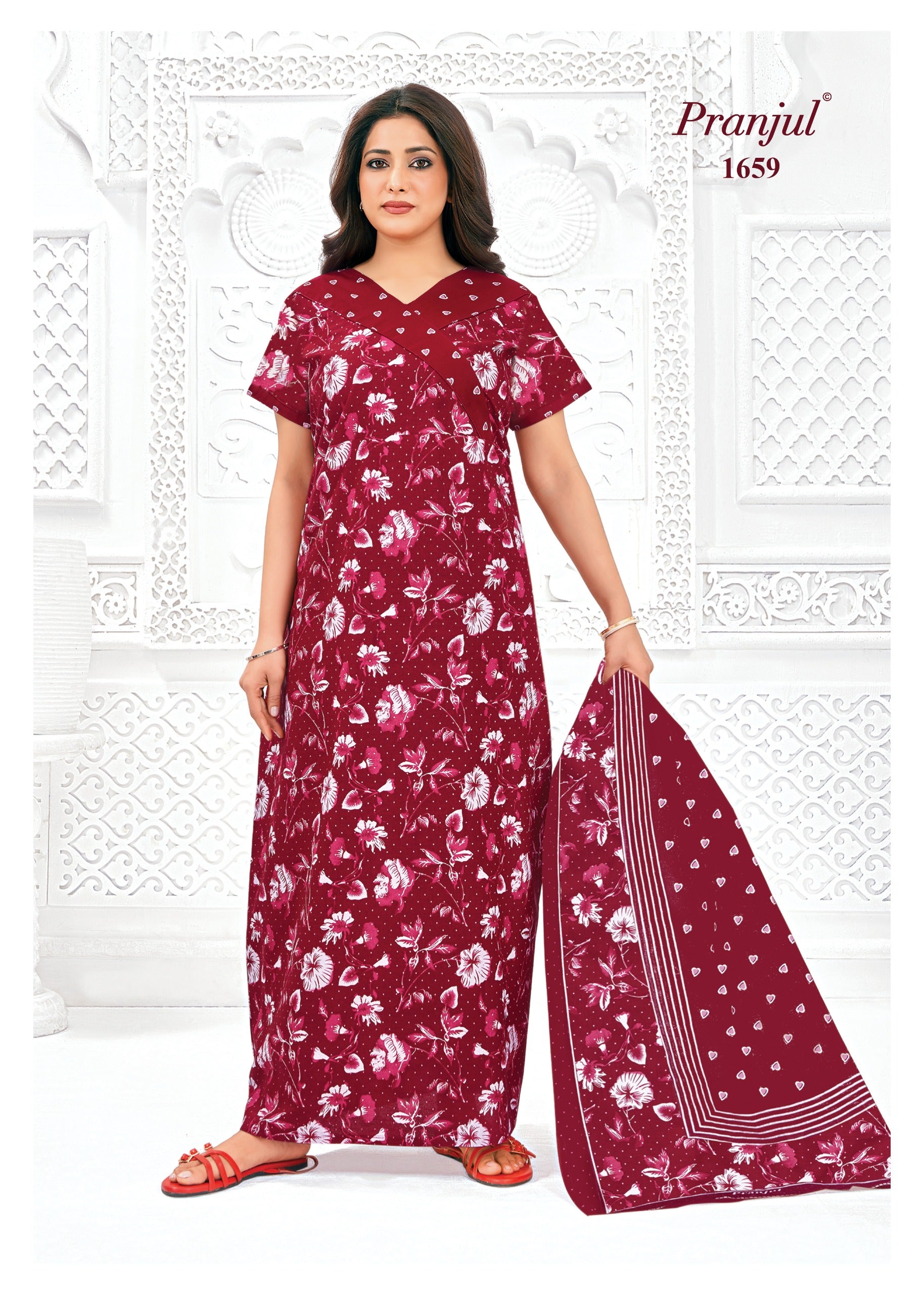 Pranjul Nighty Dupatta - 1659