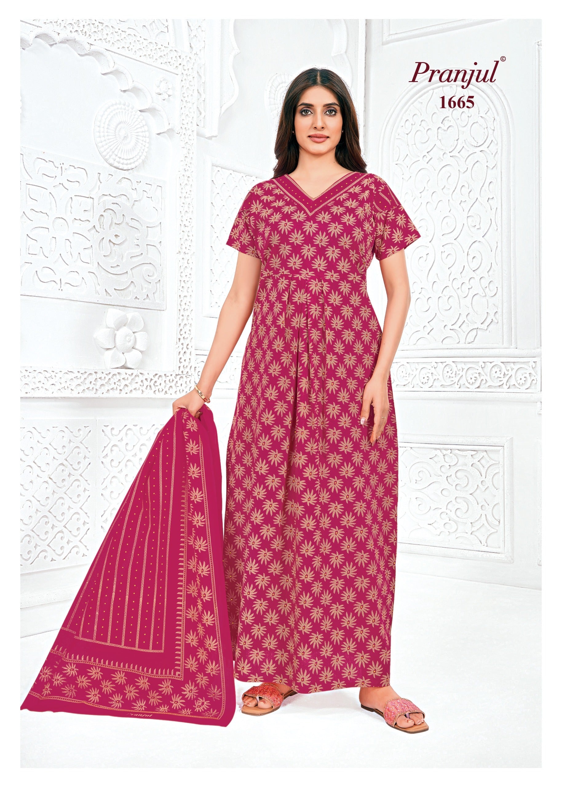 Pranjul Nighty Dupatta - 1665