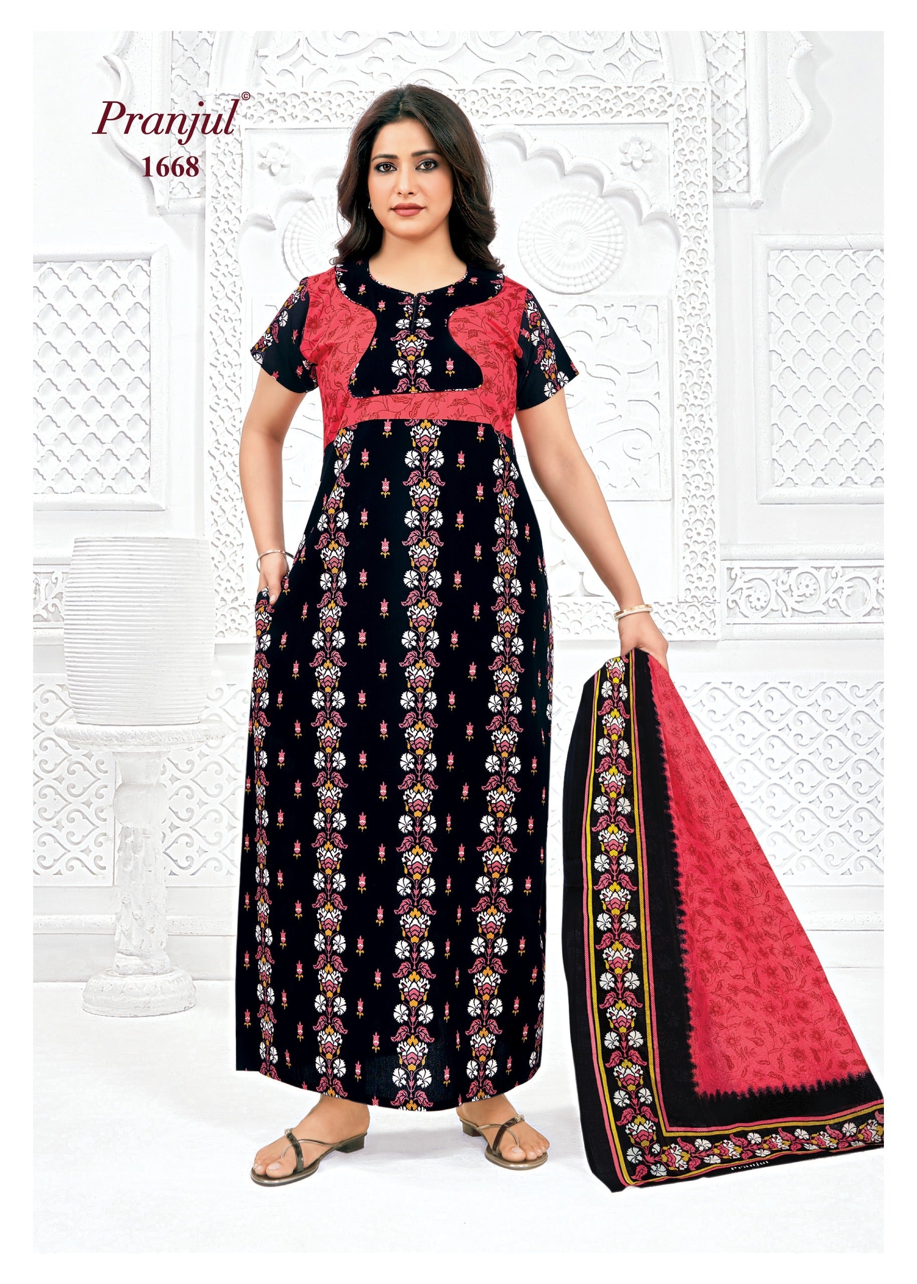 Pranjul Nighty Dupatta - 1668