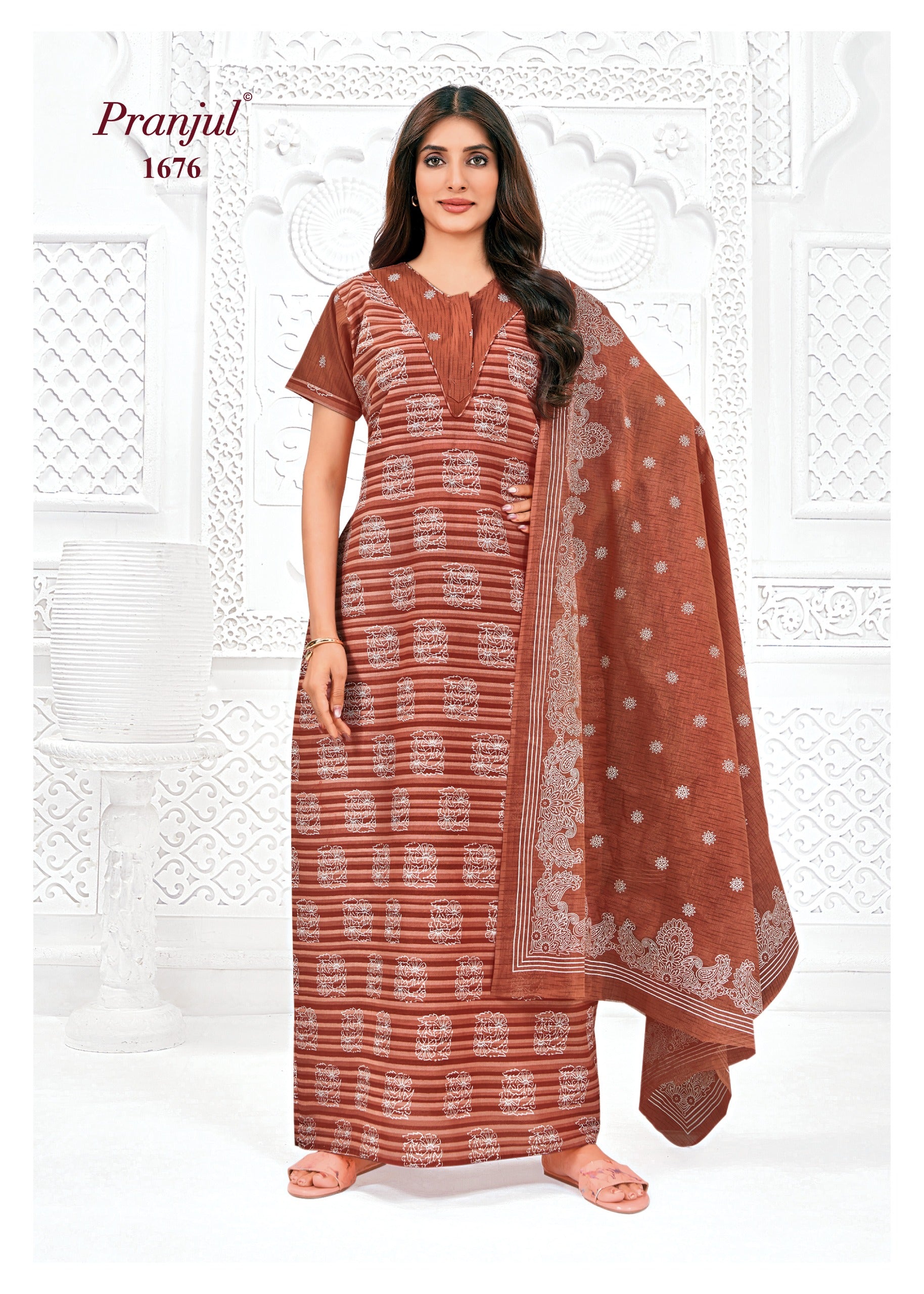 Pranjul Nighty Dupatta - 1676