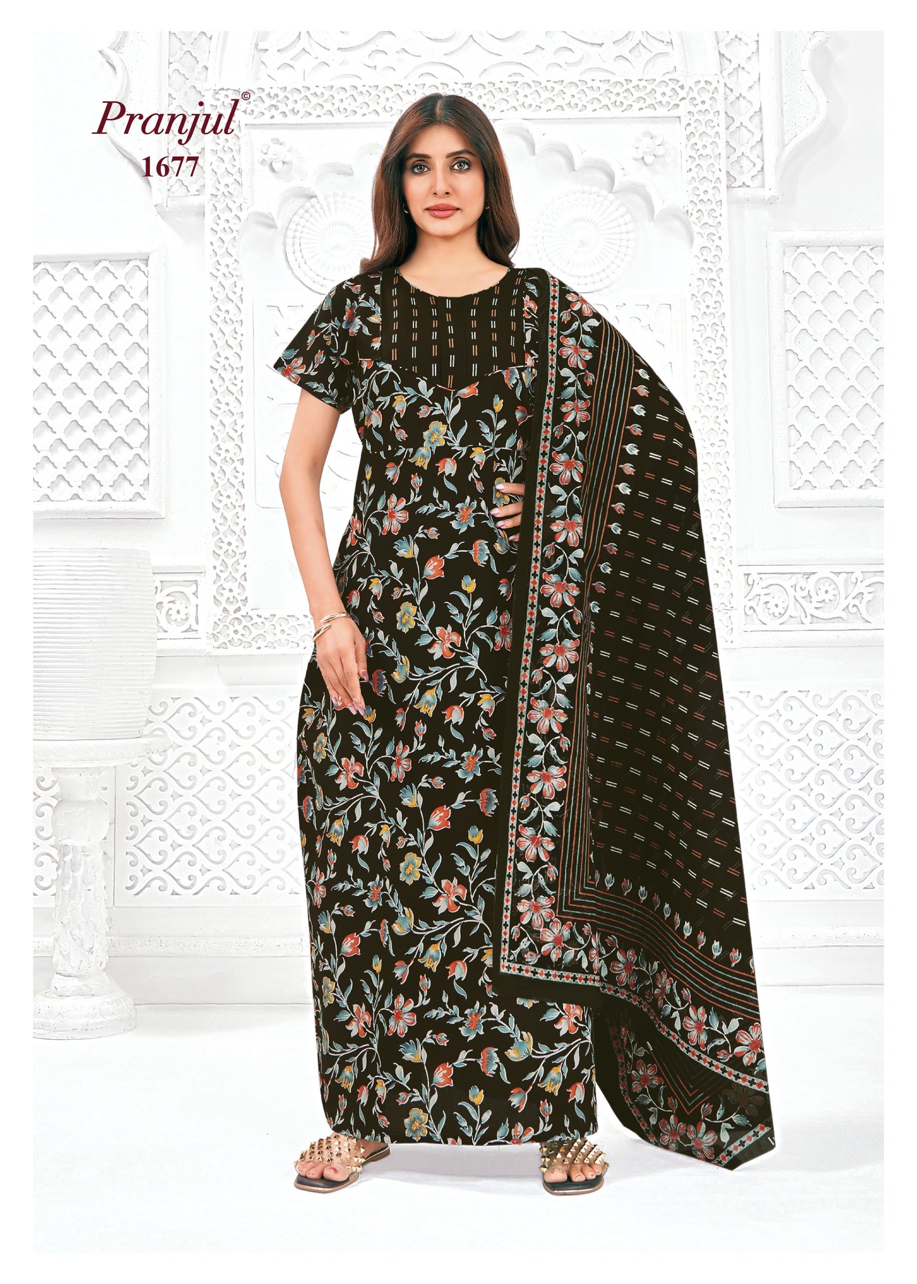 Pranjul Nighty Dupatta - 1677