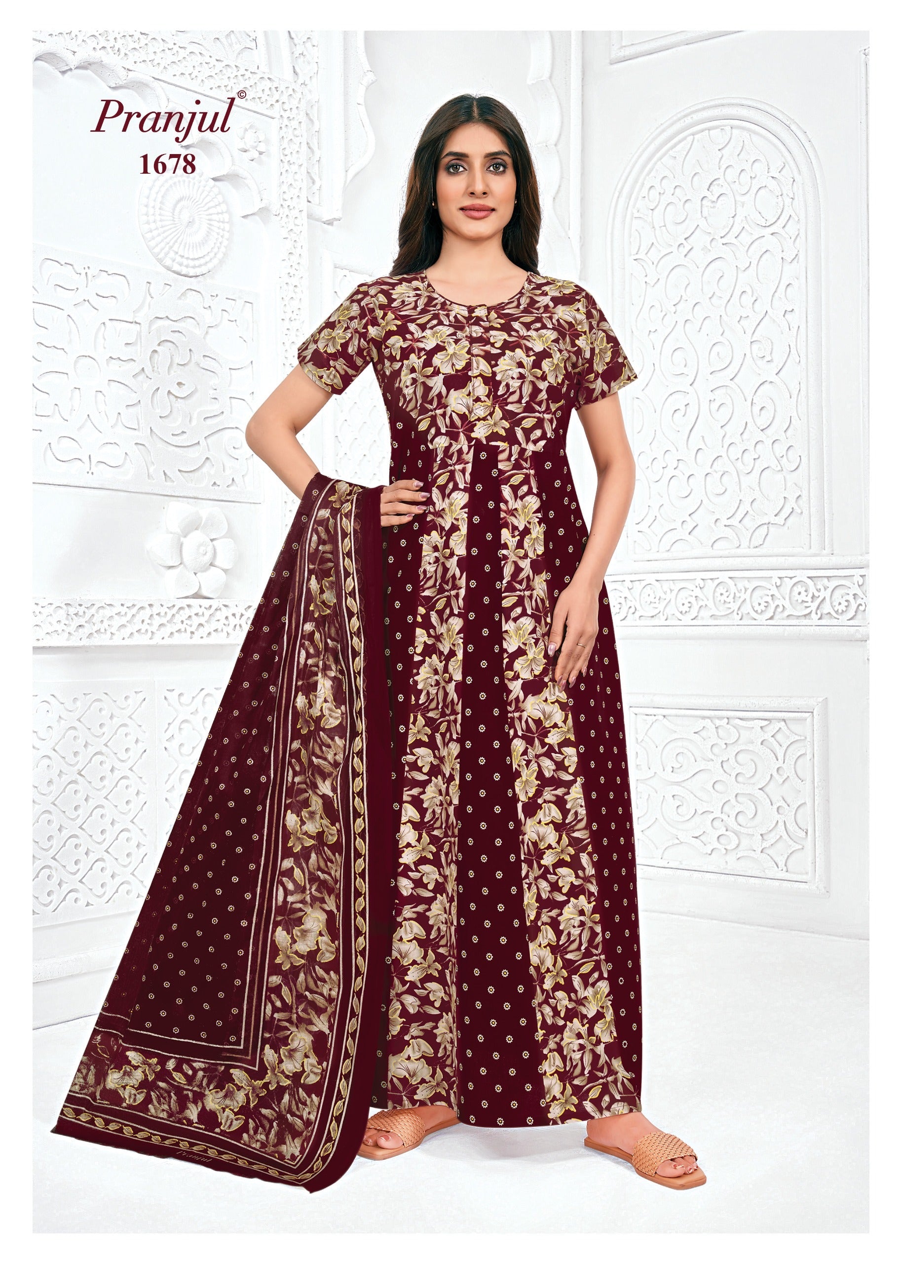 Pranjul Nighty Dupatta - 1678