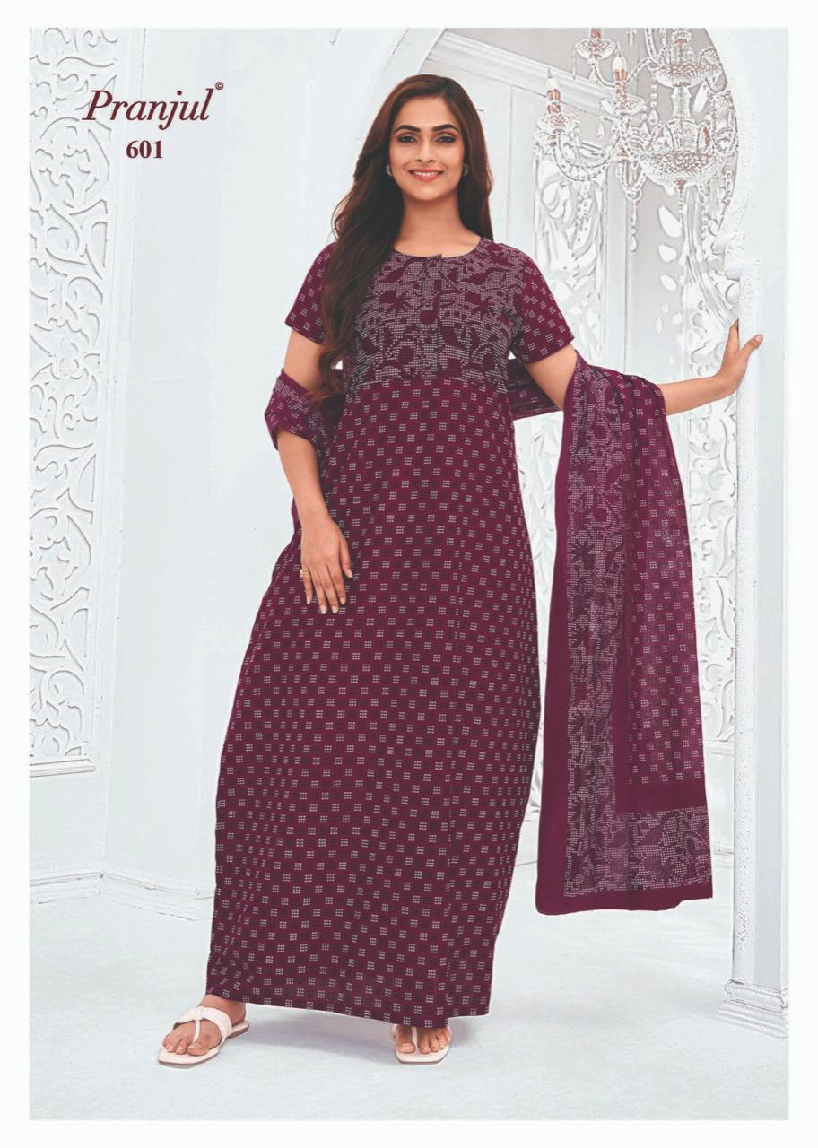 Pranjul Nighty Dupatta - 601