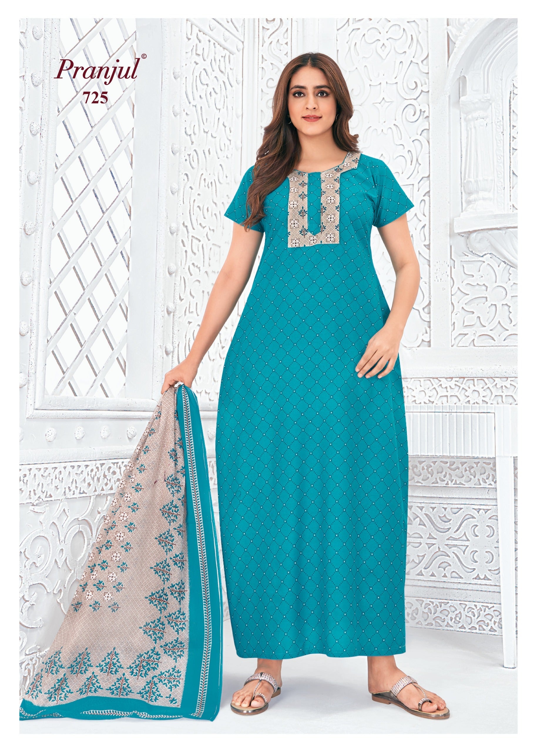 Pranjul Nighty Dupatta - 725